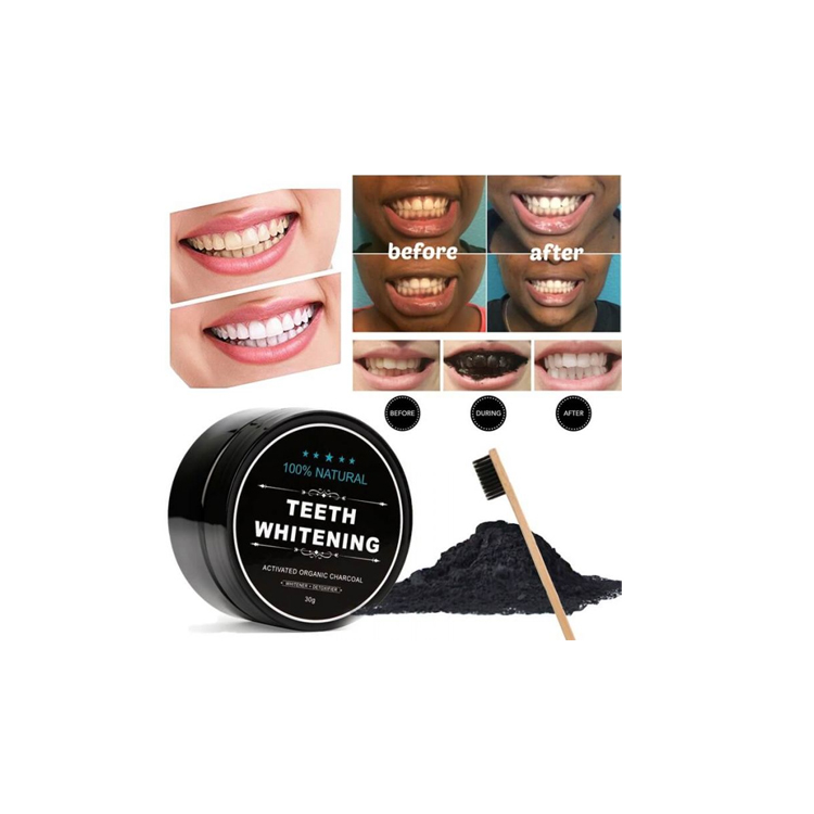 Professional Beauty Personal Care Oral Teeth Whitening Bamboo Charcoal Powder 100% Natural Oral Care Charcoal Powder