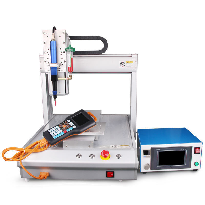 High Precision Vision Desktop Dual XYZ CCD Robot Smt Automatic Machine Glue Dispenser