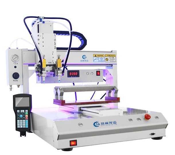 China Market On-sale High Precision Adhesive Gluing Dispenser Machine Spray with UV Light Curing System