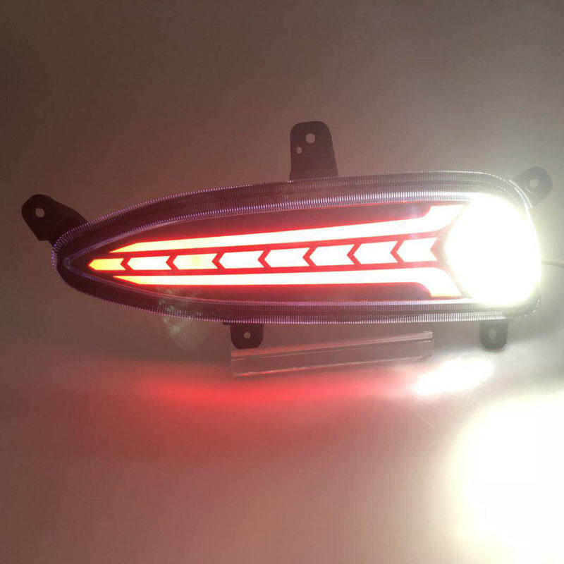 Reflector rear bumper lamp light for 2018 h*yundai I 20 elite bumper lamp