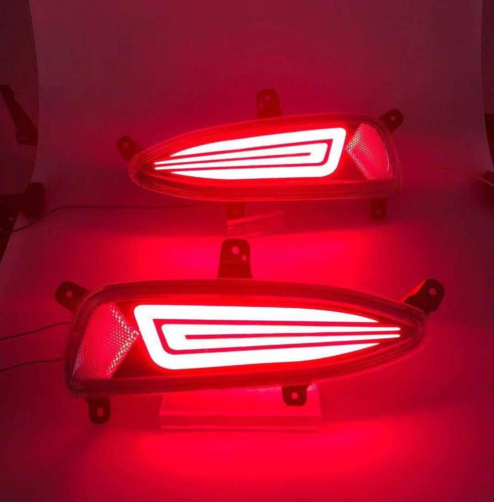 Reflector rear bumper lamp light for 2018 h*yundai I 20 elite bumper lamp