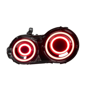 AKD Car Styling for Nissan GT-R R35 LED Tail Light 2009-2017 GTR R35 Valenti Rear Fog Brake Turn Signal auto Accessories