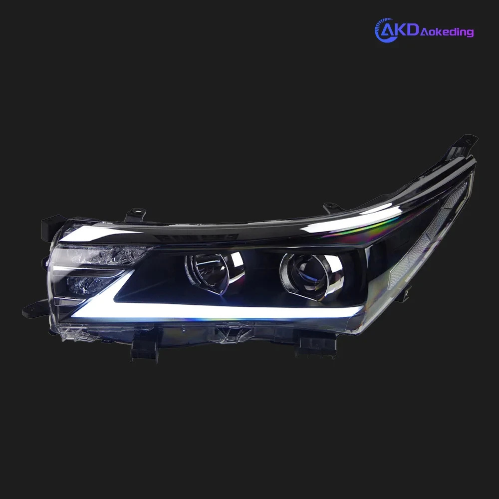 AKD Car For Toyota Corolla LED Headlight 2014-2016 Headlights Corolla DRL Turn Signal High Beam Angel Eye auto parts