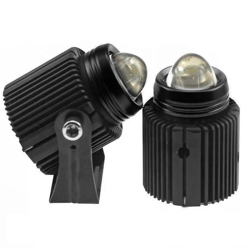 Universal fit 15w Car ATV Motorbike LED Spotlight With Amber White  High/Low Beam  Light