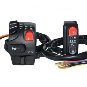 Motorcycle Handlebar Button Switch Kit Motorbike Electrical General Light Control Switch Right And Left Switch Set For BMW Honda