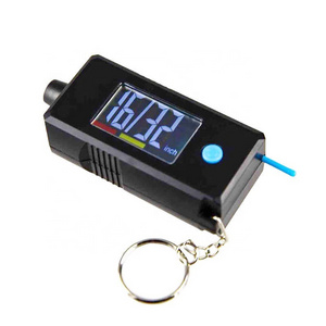 2 in 1 Mini Key Ring Digital LCD Screen Display Tire Gauge With High Precision Tyre Tread Depth Measurement Needle For Car Motor