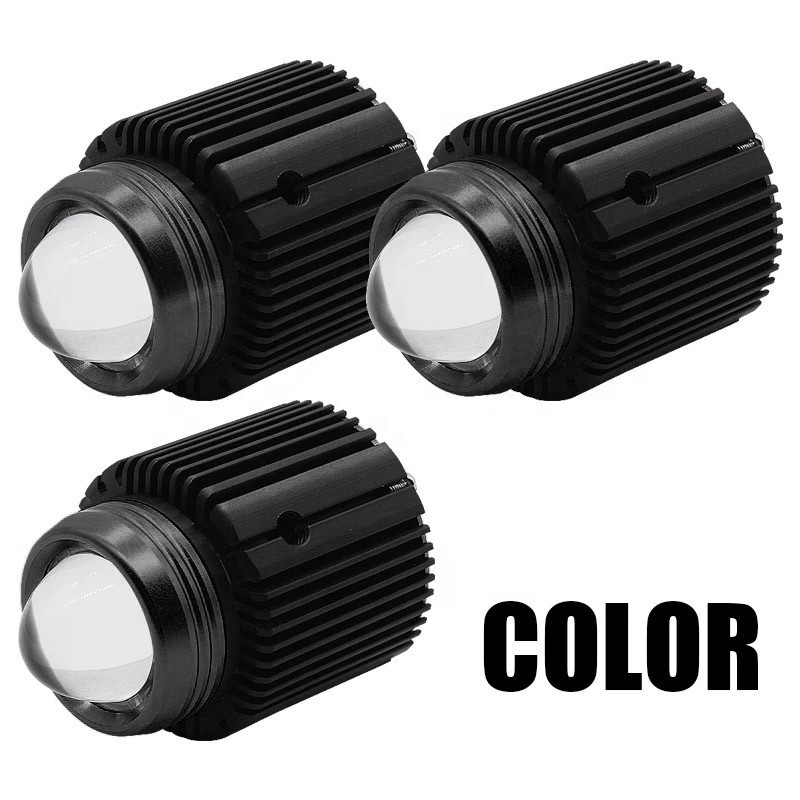 Universal fit 15w Car ATV Motorbike LED Spotlight With Amber White  High/Low Beam  Light