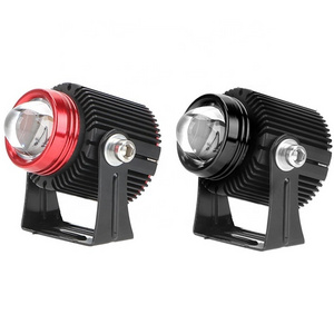 Universal fit 15w Car ATV Motorbike LED Spotlight With Amber White  High/Low Beam  Light