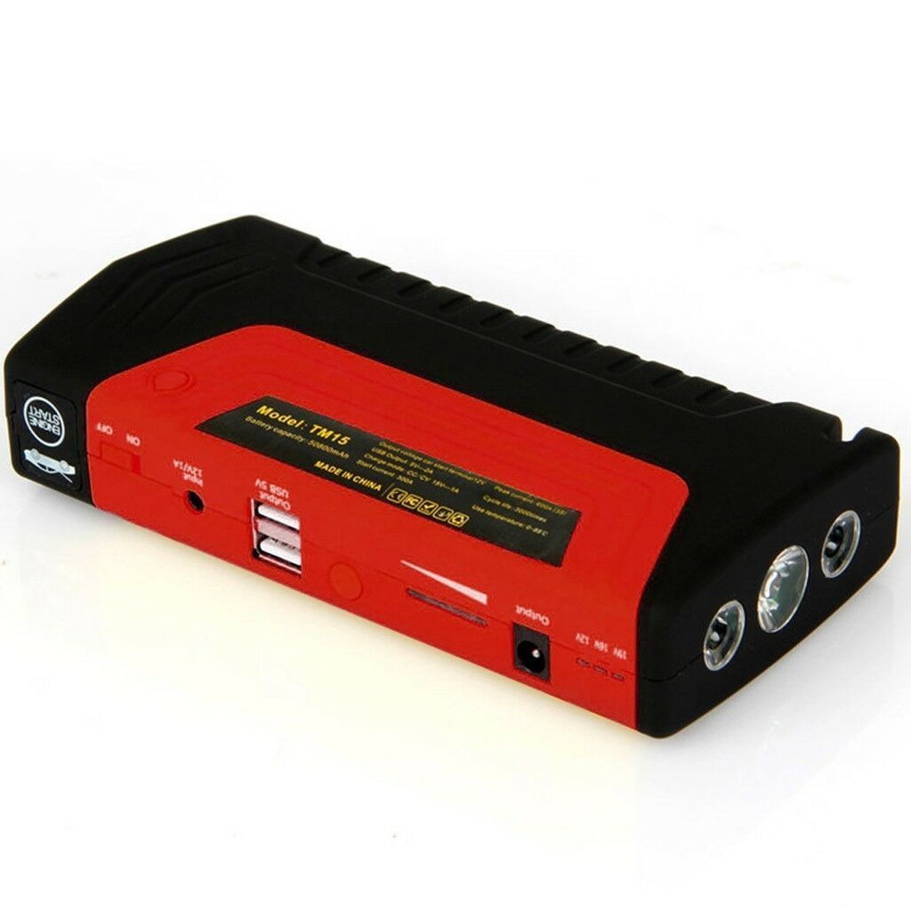 Car jump 50800 Portable Jumper Starter with air compressor 600A Emergency Battery Booster Charger