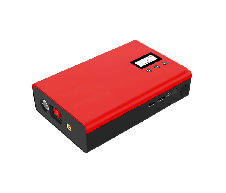 2024 oem car jamper battery jump starter inflator 18000mAh 12v 1400a battery jump starter power bank and tyre inflator