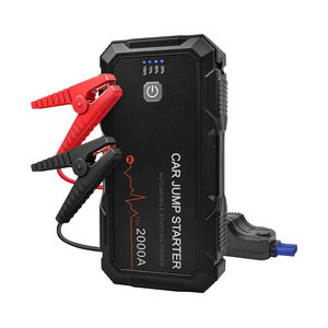 Gligle Fire prevention and dustproof function Jump Power Starter 2000A 22000mAH Emergency Tools