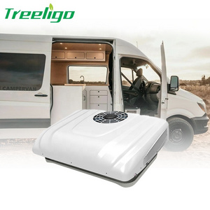 2023 New type Electric 12v rooftop Camper RV trailer truck tractor van caravan air conditioner 12 volt