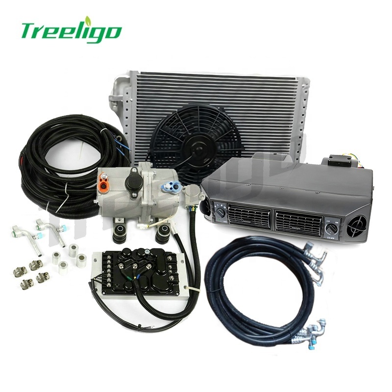 Universal ac 12v kit A/C electric air conditioning kit for truck camper small car