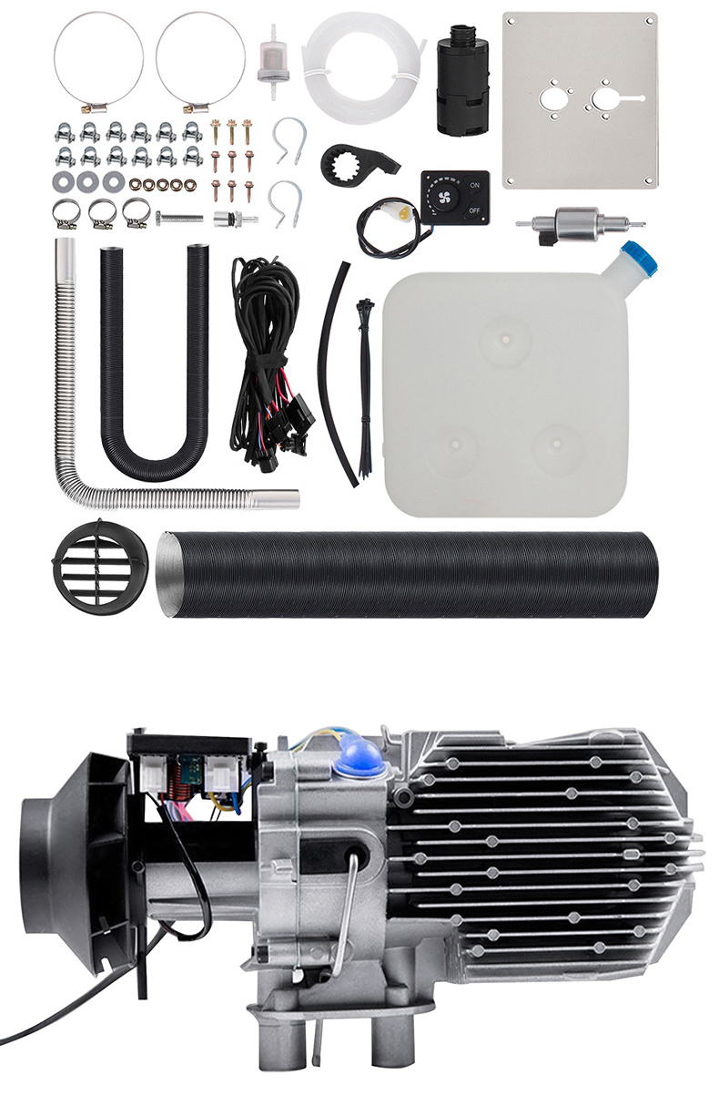 Caravan RV Night Diesel Heater, 12V 24V 2KW 5KW 8KW Standheizung Parking Diesel Air Heaters For Truck Motorhome