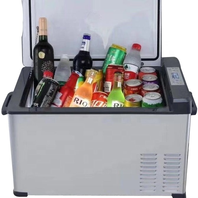 BEST SELLER 15L Portable Home Refrigerator For AC DC 12V 24V Compressor Vehicle Refrigerator Auto Cooler Freezer