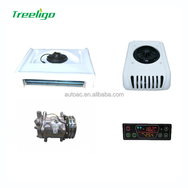 Competitive prices 12v truck refrigeration units Foodtruck Van Vehicle refrigeration units