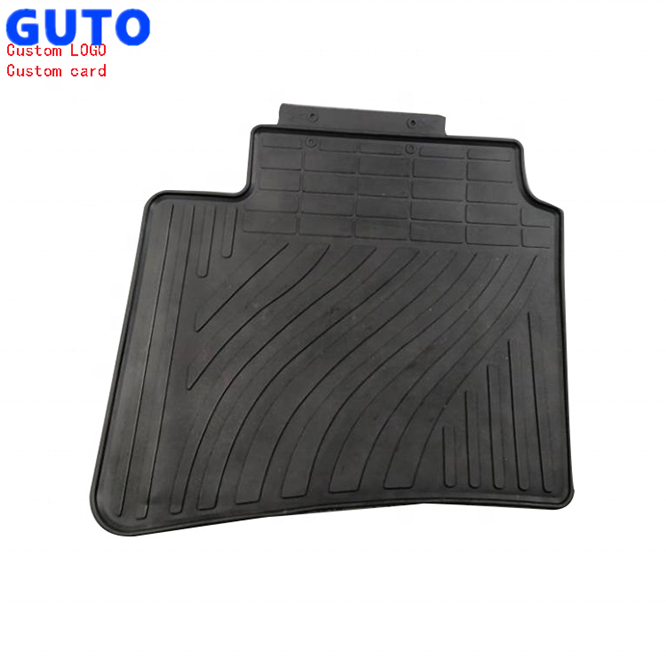 China Factory Selling Car Interior Accessories Rubber Mat Emulsion K2 RIO FORTE CERATO I30 VERNA Trunk Rear Floor Mats Set