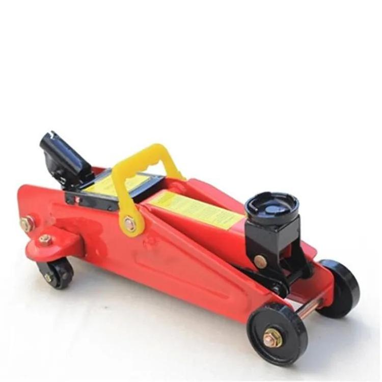 2 ton horizontal hydraulic jack, small car roof, garage tire changing tool