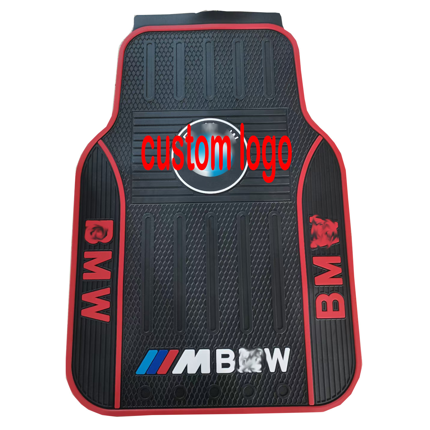 High quality universal washable custom logo rubber car floor mat supplier complete set of universal new car floor mats