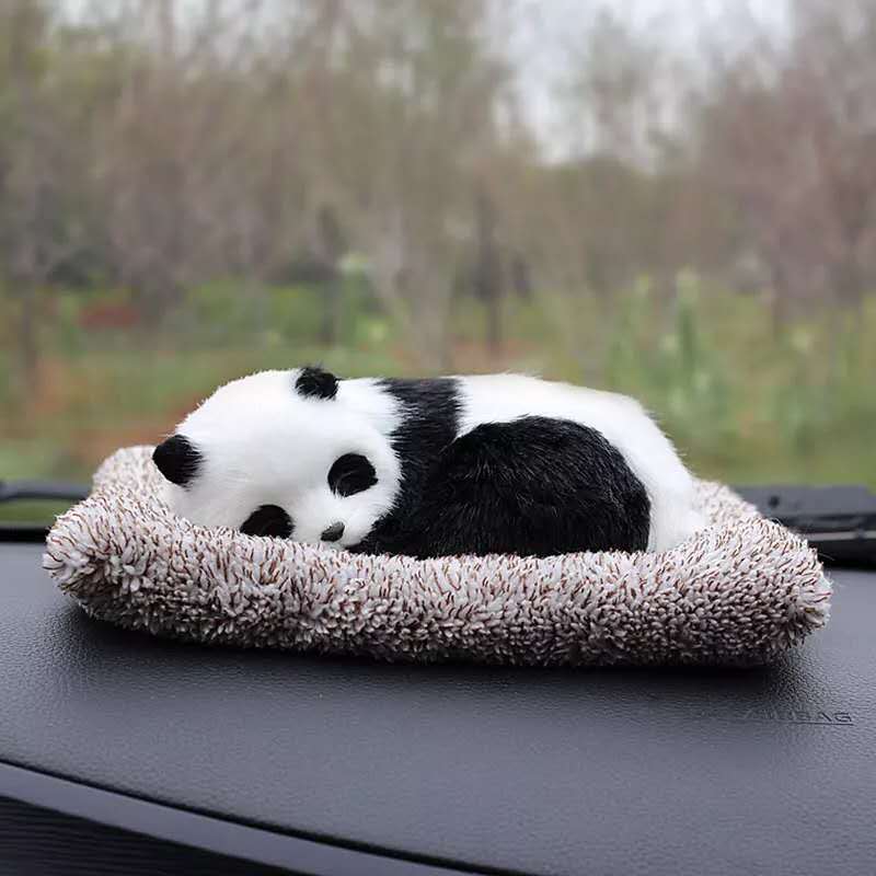 Car Decoration Dog With Air Purifier Bamboo Charcoal Bag for car Accessories Ornaments