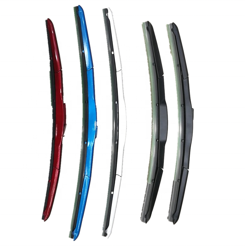 Factory wholesale beautiful wiper blades High quality rain brush Colored wiper blades Suitable for local models