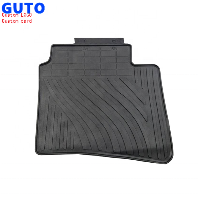 China Factory Selling Car Interior Accessories Rubber Mat Emulsion K2 RIO FORTE CERATO I30 VERNA Trunk Rear Floor Mats Set