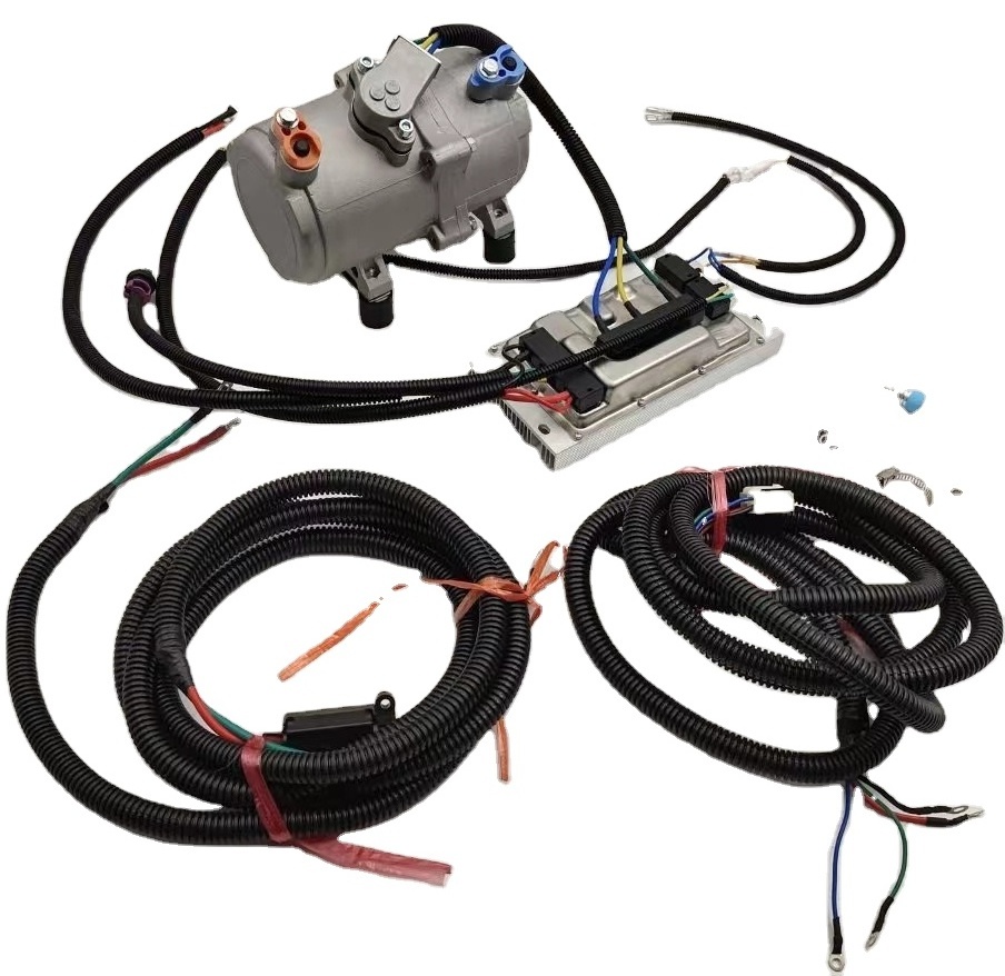 DC 12V 24V 48V 72V Universal Electric A/C Compressor Assembly kits for Car Truck Auto Electric Air Conditioner