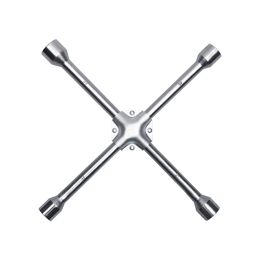 Hot Selling 14 inch 16 inch 4-way Lug Tire Spanner Car Cross Wheel Wrench Cross Socket Wrench Car Tools