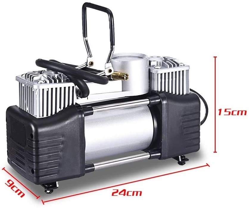 High Intensity  Metal Car Air Compressor High Pressure Auto Air Pump