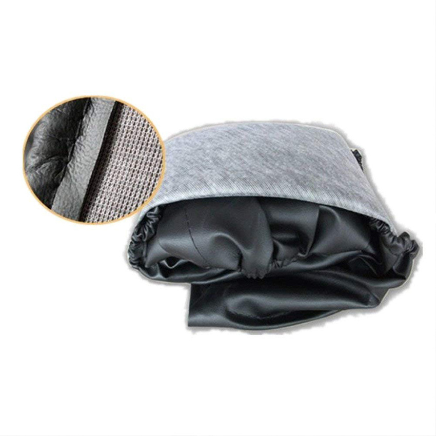 Leather Spare Tire Cover Leather Waterproof Wheel Protectors Storage Bag For Jeep RV SUV Trailer 27-30 inch Tyre Cover