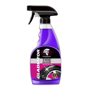 Gladiator Car Care Cleaning Waterbased Tire Shine Spray 500ML