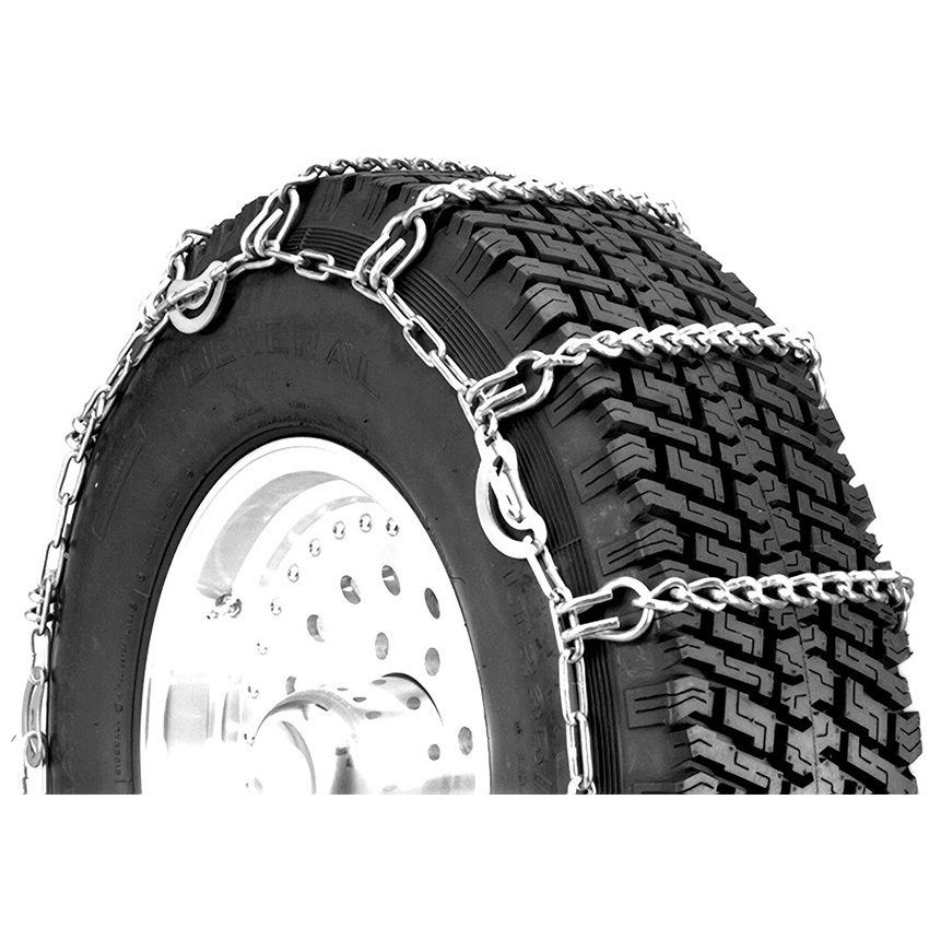 Car Tire Snow Chain For Truck And Tractor Non Slip Adjustable Alloy Steel Snow Chain