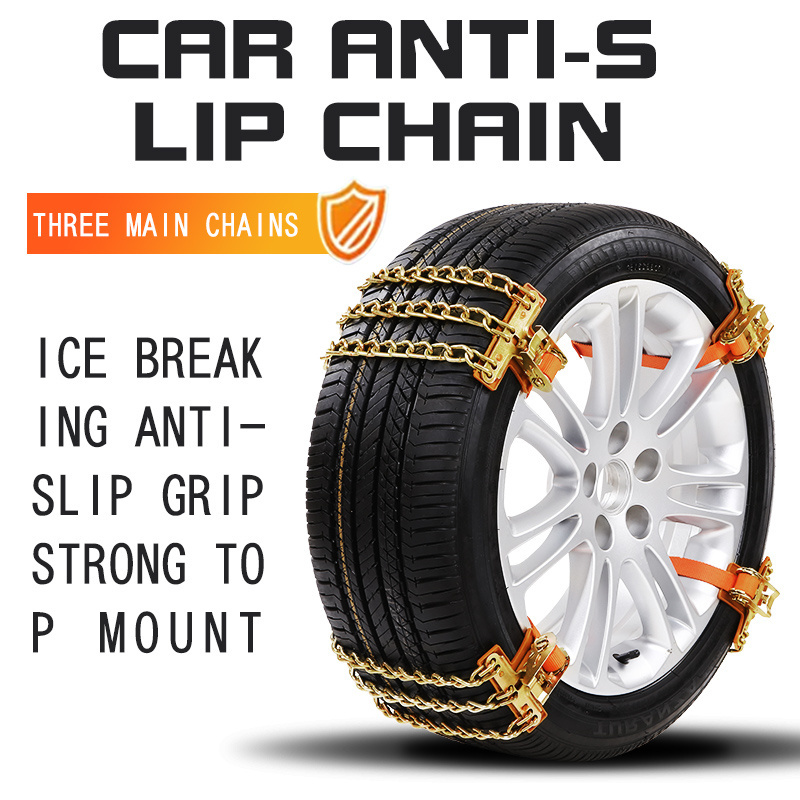 Easy install Car Snow Tire Chain for Truck SUV Sedan Pickup with Ratchet