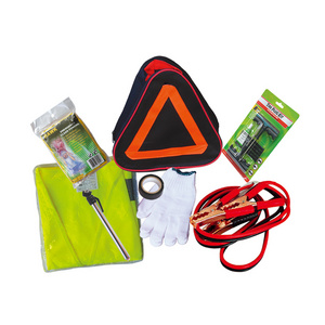 Universal Car Emergency Kit Repair Tool Kit Outdoor Survival Safety Emergency Kit For Cars Carry Bag Hot Sale