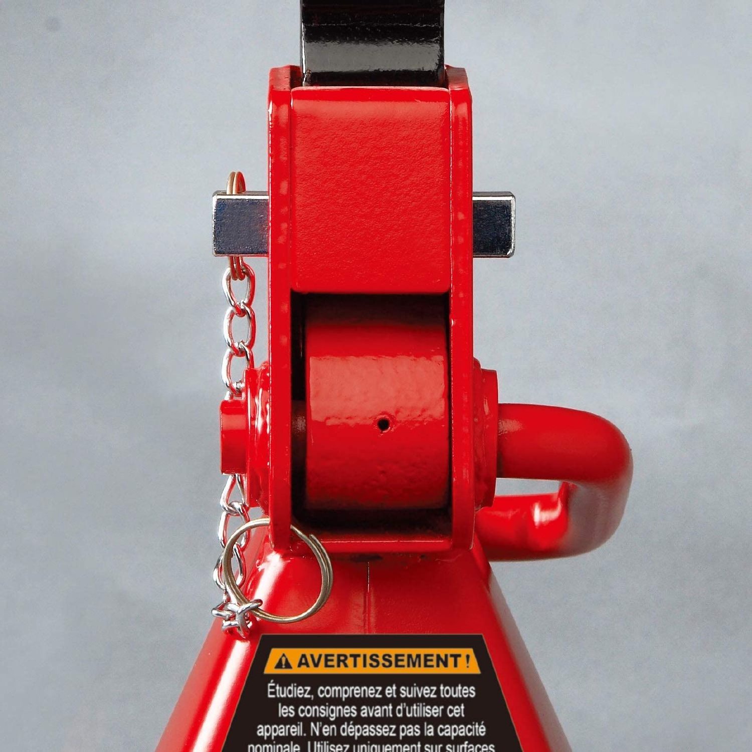 6 Ton Capacity Big Red Steel Jack Stand Double Locking