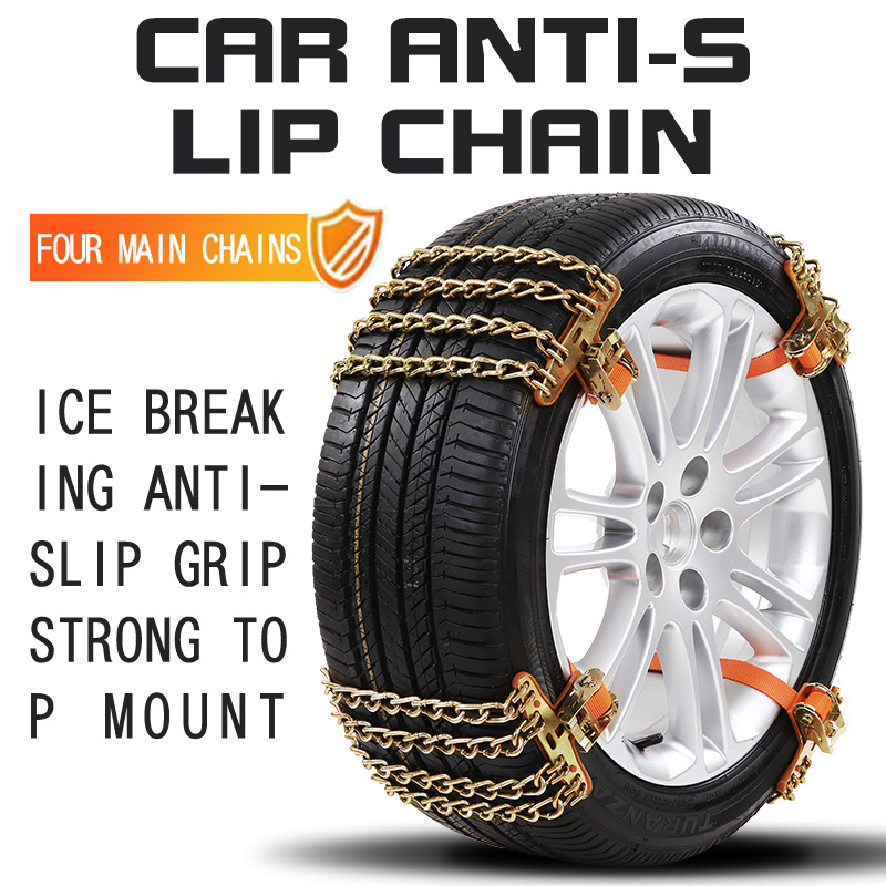 4WD Car Tire Snow Chain Anti-slip Auto Accessoires Snow Chain For Car Tires