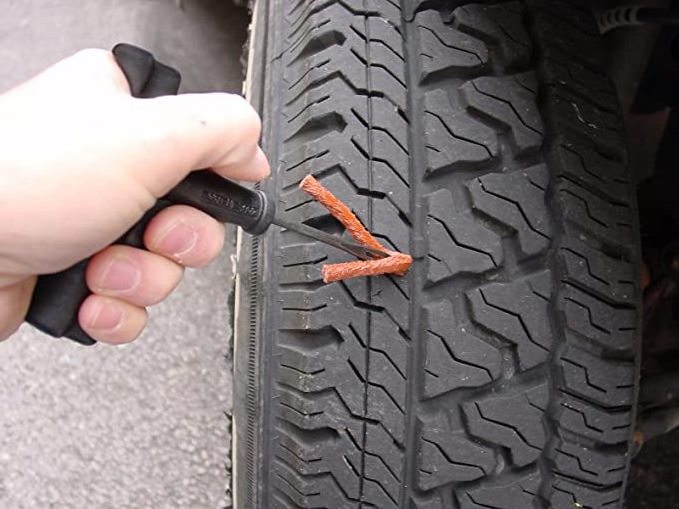 hot sales tire repair patch kit with portable