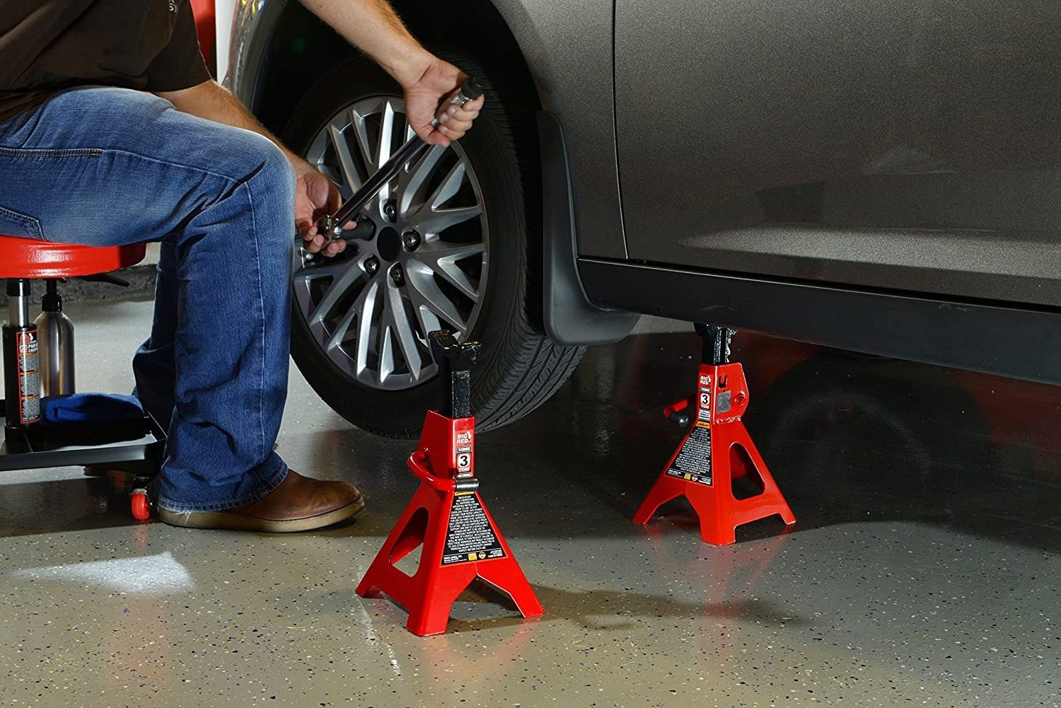 Wholesale Good Quality Auto Repair Tool 3t Car Supporting Lift Car Jack Stand