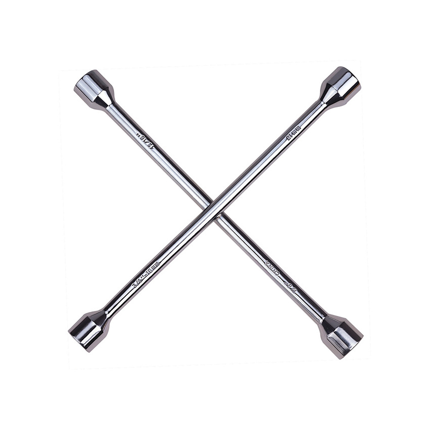 Hot Selling 14 inch 16 inch 4 way Lug Tire Spanner Car Cross Wheel Wrench Cross Socket Wrench Car Tools BestSuppliers