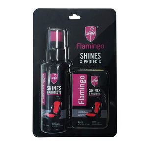 Flamingo car care Shines & Protects Protectant for all range cars with packing