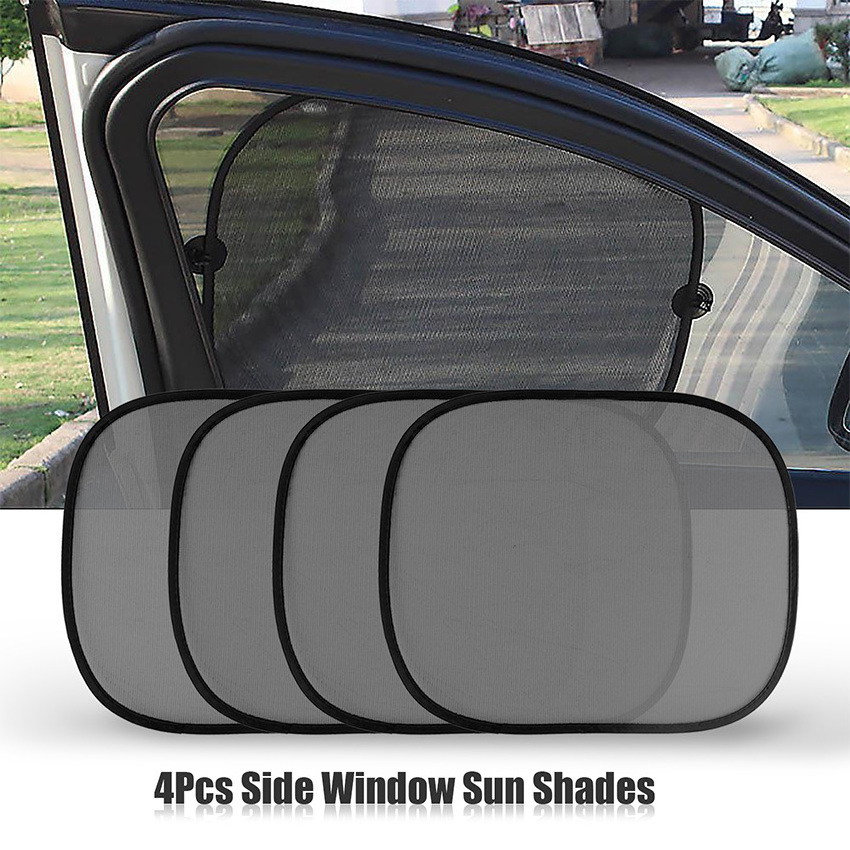 New universal side window nylon polyester car electric rear sunshade