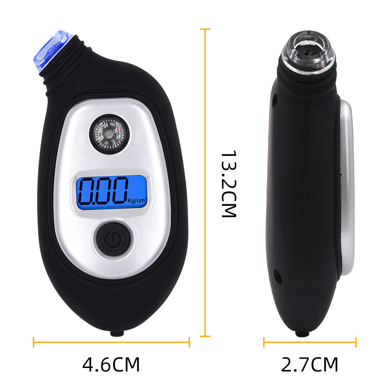 Tyre Pressure Gauge Digital Tire Pressure Gauge 100 PSI 4 Settings for Car Truck Bicycle