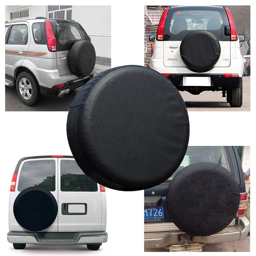 Waterproof Tough Tire Wheel Protector for RV, Truck, SUV, Travel Waterproof Windproof Tire Cover Setr Tire Covers 4 Pack