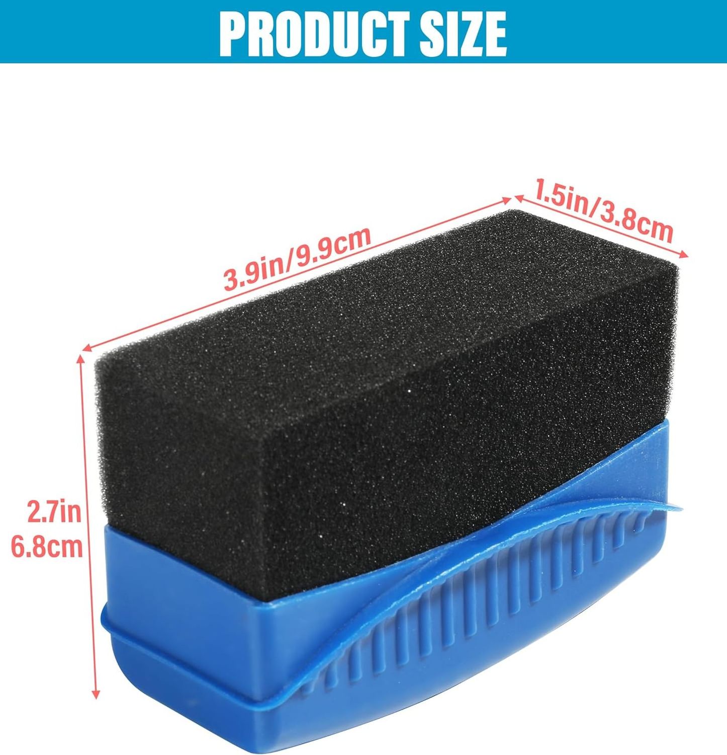 Car Accessories Sponge Foam Brush Tire Sponges for Car Truck Tires Waxing Polishing Cleaning