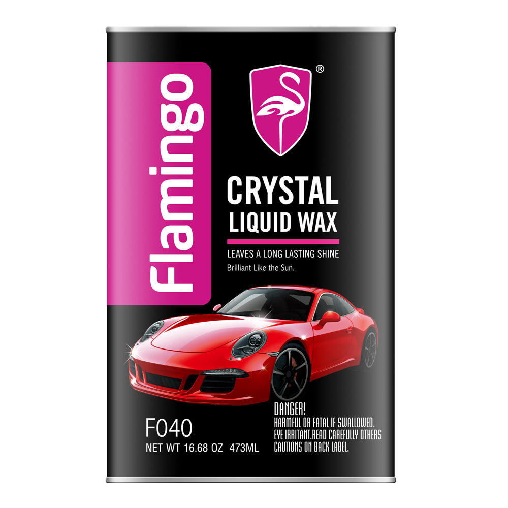 Flamingo car care Crystal Liquid Wax for all range cars