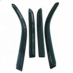 Door Window shield Rain Visors Guards Wind Deflector for Toyota Corolla E100 Big body 3 Ovals Sam Huang 1993 1997