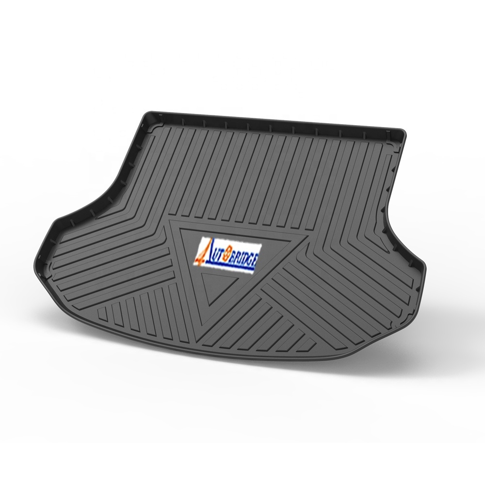 Car Rear Trunk Tray  Cargo liner Floor Mats Trunk protection Pad With Logo For BYD Song pro DM 2019-2020 pro 2022