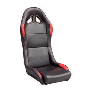 Auto Leather Durable Sport Seat Type Fiber Material Car PVC Foldable Racing Seats