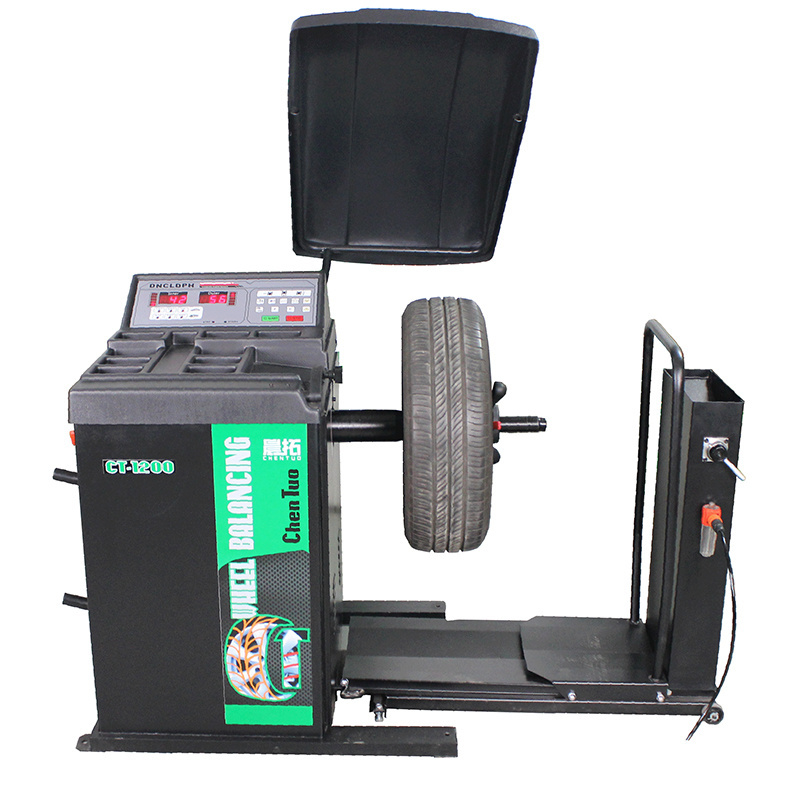 Automatic balancer truck wheel best price balancing machine truck heavy duty tyre balancer