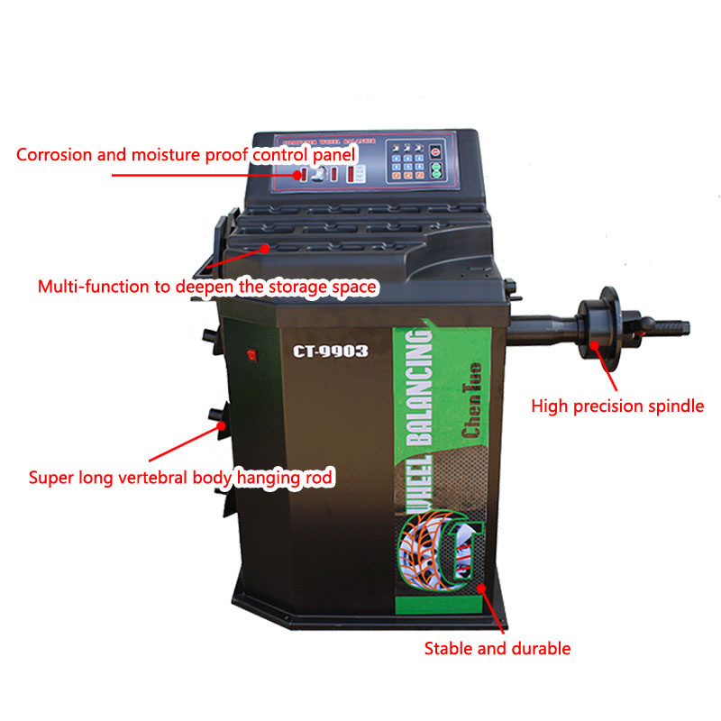 Tire Balance Machine Tyre Machine and Wheel Balancer